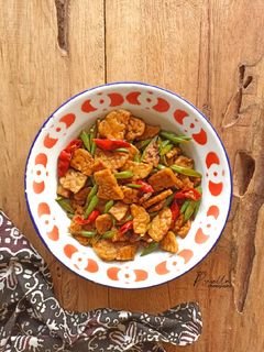 Foto resep Oseng Buncis Tempe