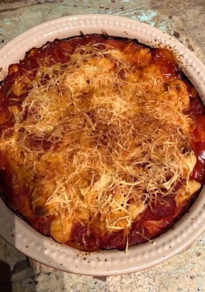 Une photo de Gnocchi à la tomate gratinée