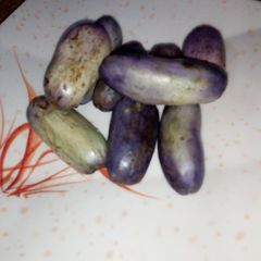 A picture of Ube/pear.