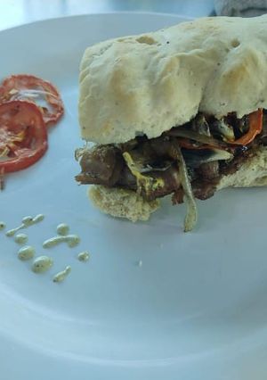 Una foto de Sandwitch de confit de pato