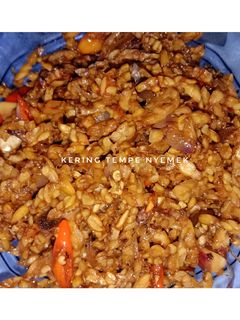 Foto resep Kering tempe nyemek