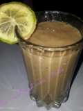 Peanut butter_banana smoothie# season ingredients contest #