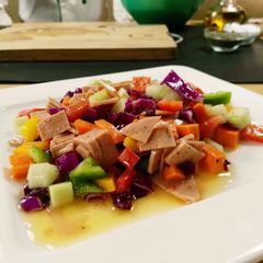A picture of Pepperoni Salad.