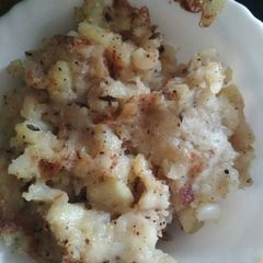 A picture of Boiled potato.