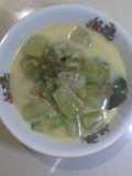 Sayur batang talas (jangan lompong)