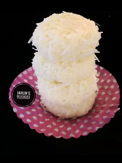 A picture of Coconut Cookies (4 ingredients recipe,no baking).