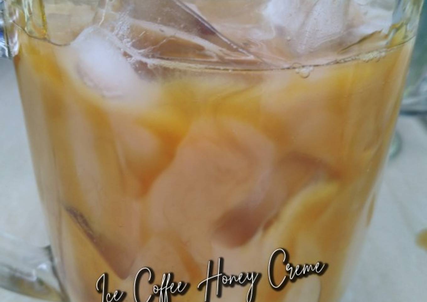 Ice Coffee Honey Creme