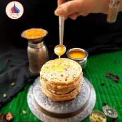 A picture of Puran poli.