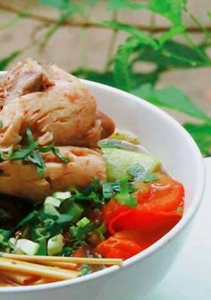 Hình của món Canh chua cá lóc.