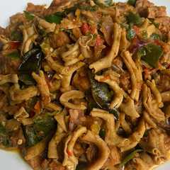 รูปของ Tumis usus tempe cabe ijo