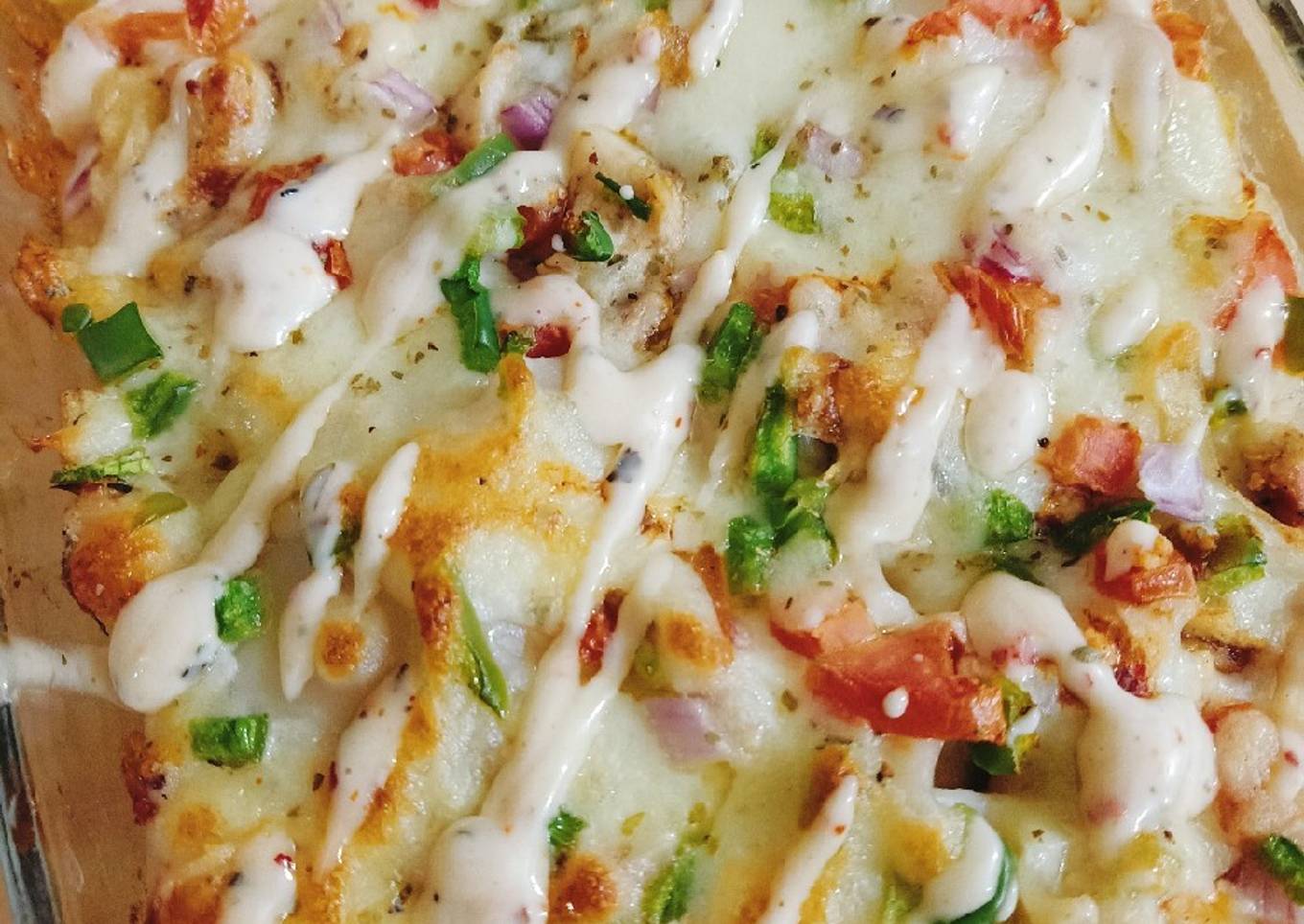 Cheesy,Creamy,Fries Lasagna π§π§π§