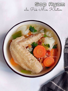 Foto resep Sop Ayam ala Pak Min Klaten