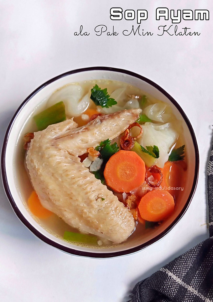 Foto resep Sop Ayam ala Pak Min Klaten