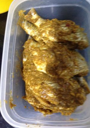 A picture of Masala fried fish.