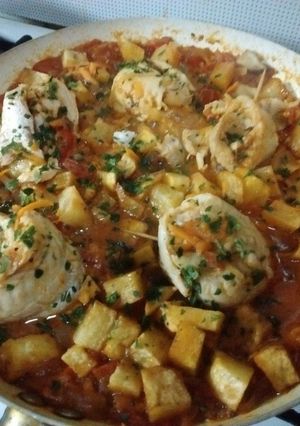 Una foto de Chupin de pescado