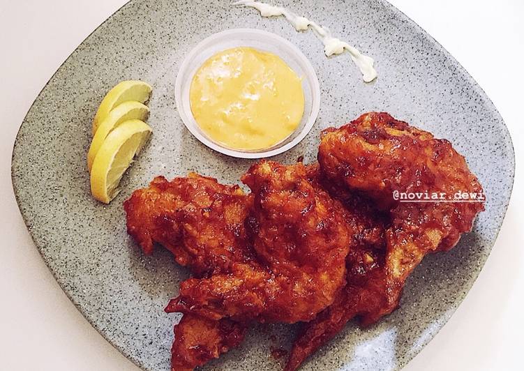 Chicken Fire Wings Ala Richeese