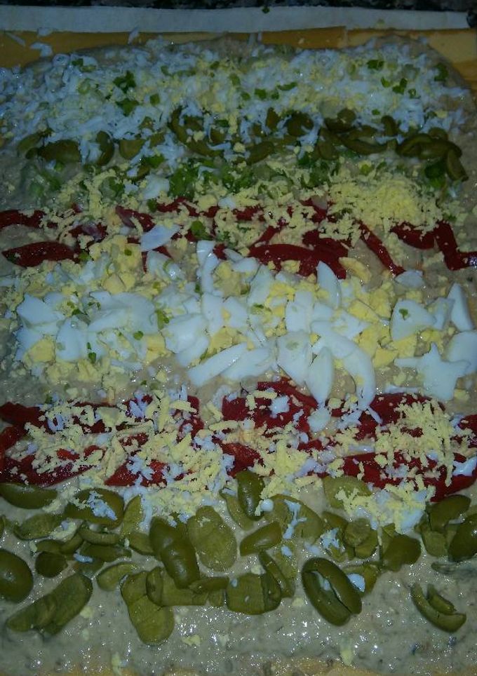 Una foto de Pionono salado con atún