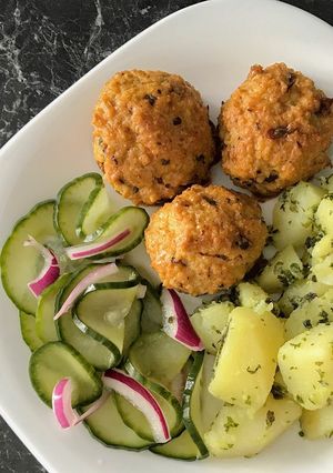 Kölesfasírt recept fotója