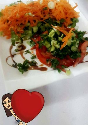 صورة لوصفة سلطه بصوص دبس الرمان