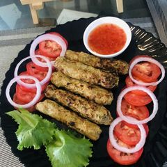 A picture of Seekh Kabab.