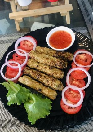 A picture of Seekh Kabab.