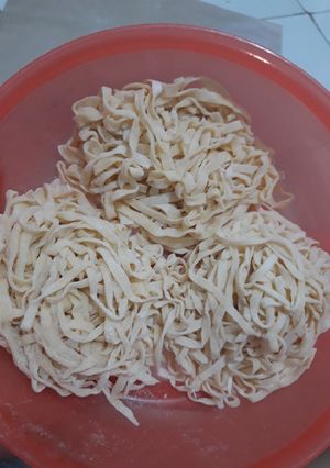 Foto resep Mie basah Untuk Mie Ayam (tanpa mesin)