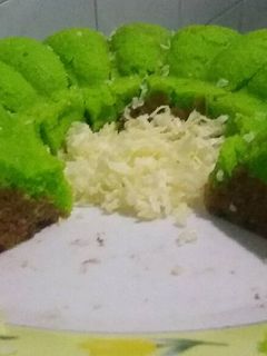 Foto resep Bolu kukus JOLAT (ijo coklat) dadakan 😂