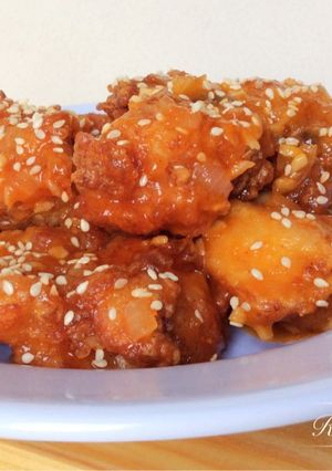 Foto resep Ayam Krispi Saus Inggris