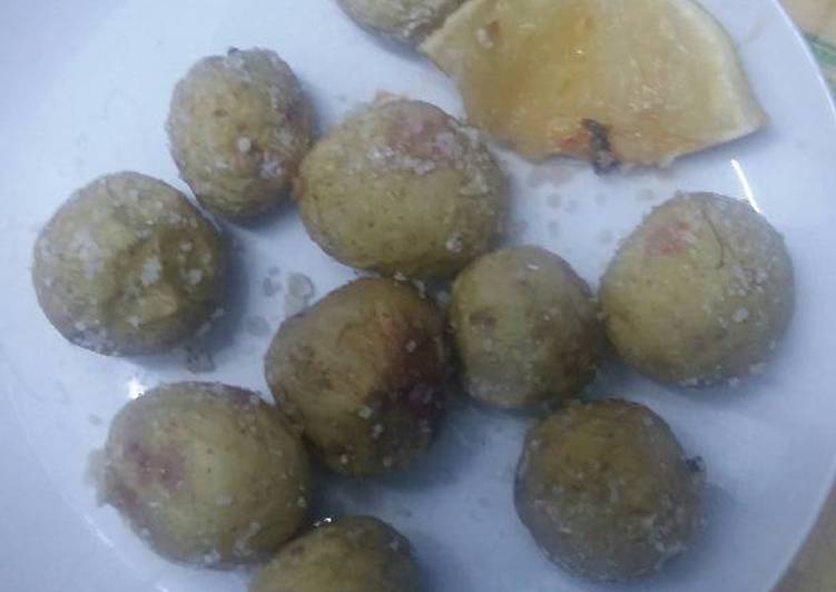 Papas arrugás con Microondas
