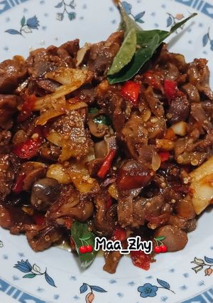 Foto resep Tumis Ampela Pedas