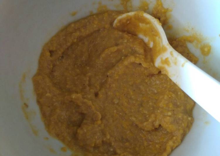 Resep: Mpasi Bubur jagung hati ayam yang Enak