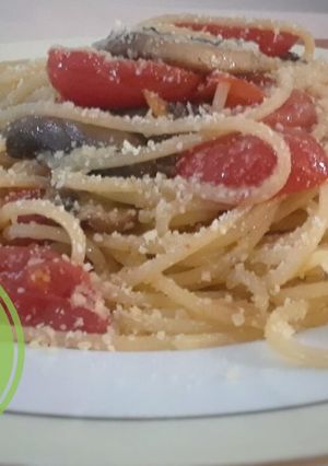 Una foto de Espagueti al Olio&Fungi