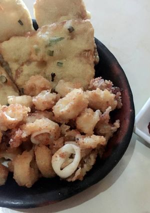 Foto resep Cumi goreng tepung