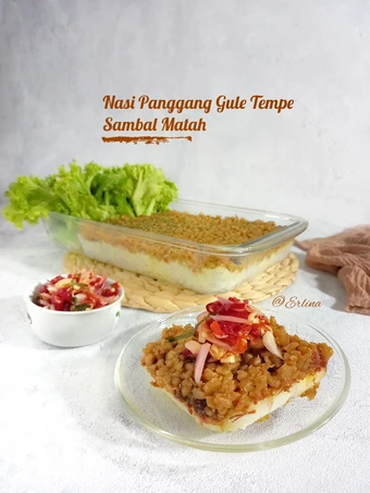 Langkah Gampang Menyiapkan Resep Nasi Panggang Gule Tempe Sambal Matah yang Bisa Manjain Lidah Anti Ribet, Lezat Sekali