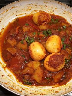 ডিম কষা (dim kosha recipe in Bengali) রেসিপির প্রধান ছবি