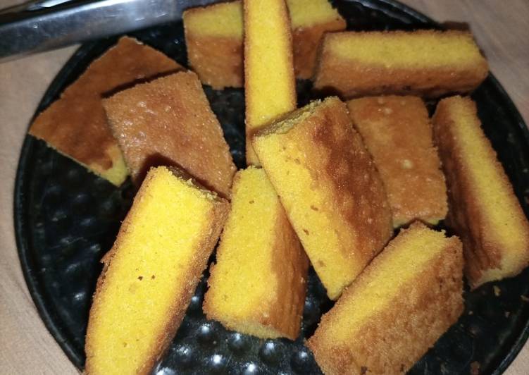 Simple Way to Make Homemade Cake Rusk