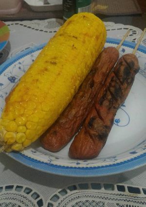 Foto resep Jagung dan Sosis bakar untuk malam tahun baru 2017