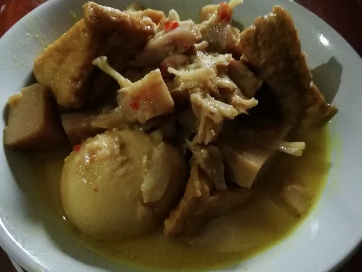 Standar Bagaimana cara membuat Sayur nangka tahu spesial pake T dijamin lezat