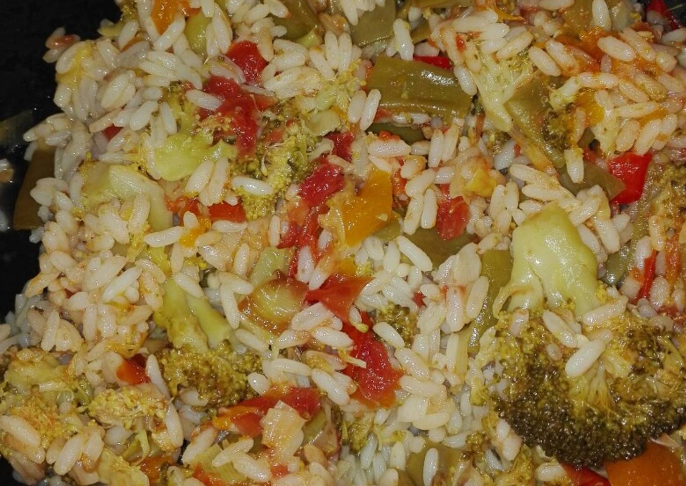 Arroz con verduras