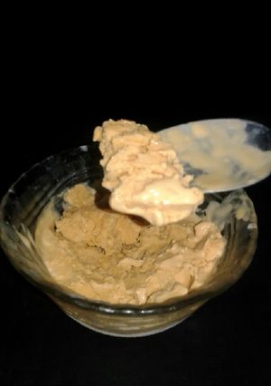 Una foto de Helado de dulce de leche