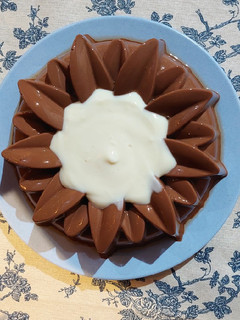 Foto resep Puding Coklat 1 with vla