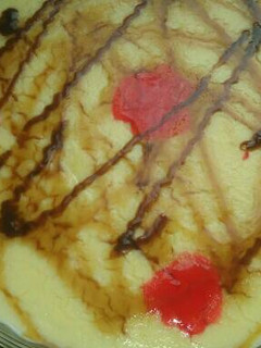 Una foto de Postre crema catalana