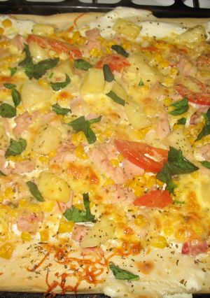 Pizza tészta recept fotója