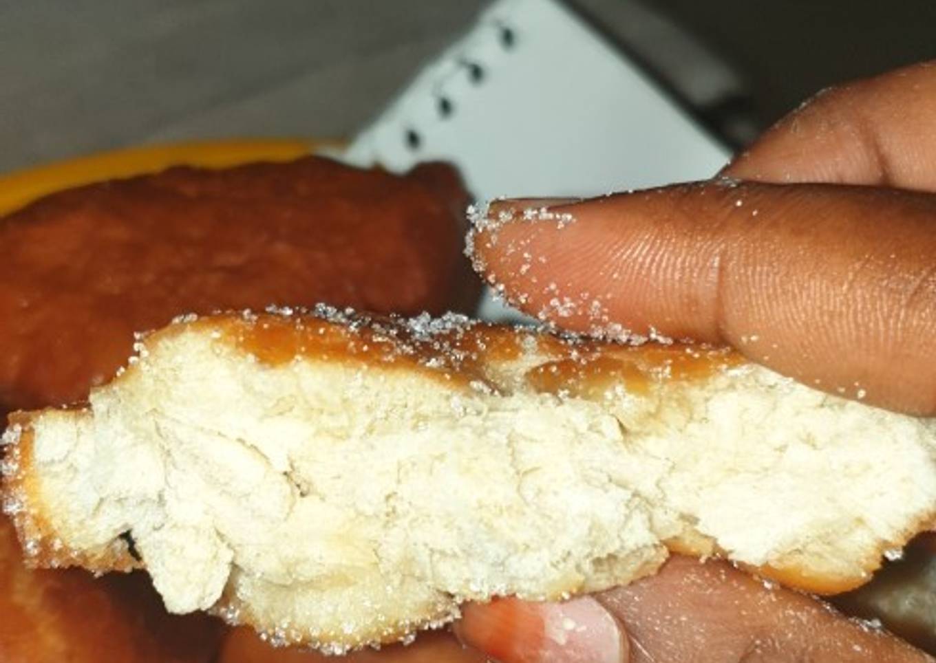 Fluffy doughnuts