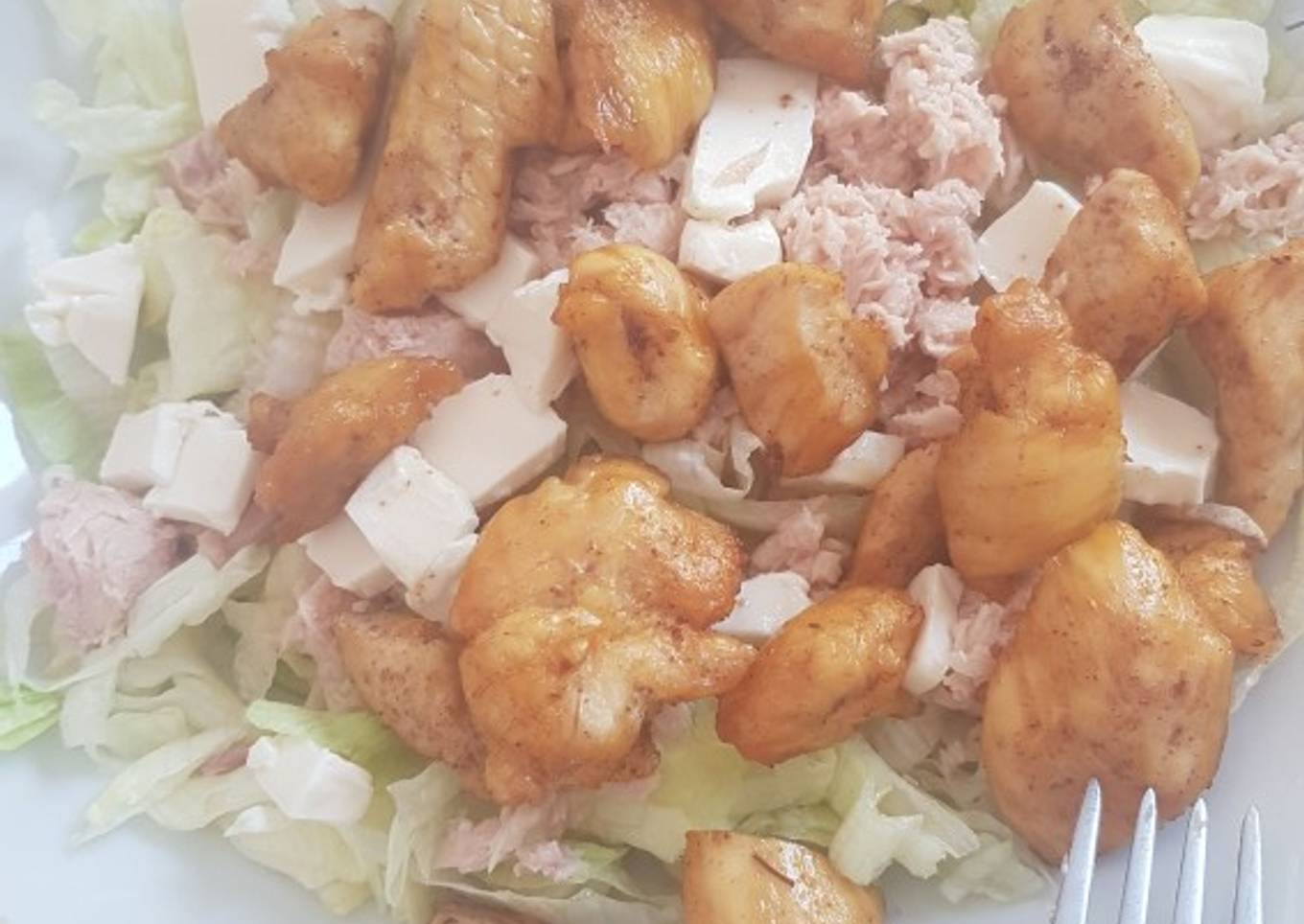 Ensalada de pollo