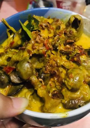Foto resep Ati ampela kuah santan