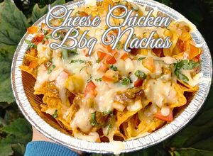 Foto resep Cheese Chicken BBQ Nachos