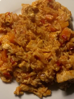 Una foto de Arroz con Pollo (fácil y rápido)
