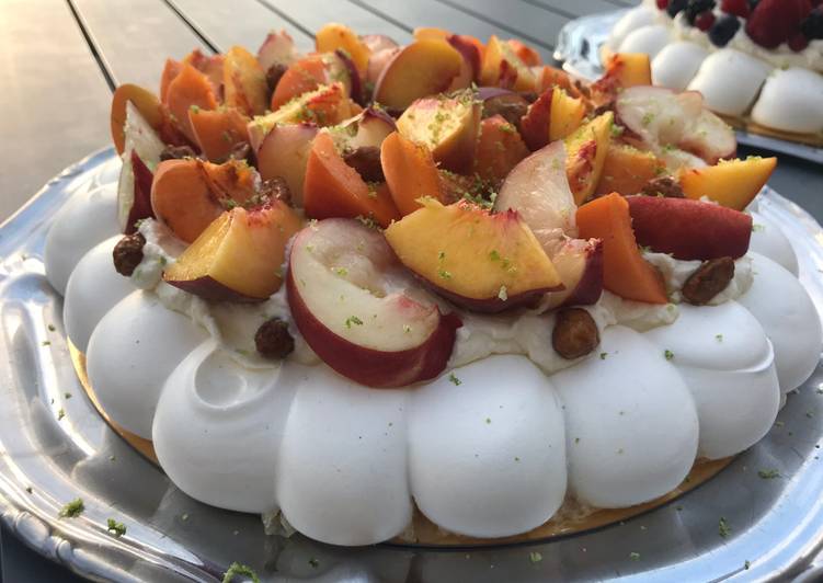 Pavlova aux Fruits d'été