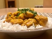 Una foto de curry masala